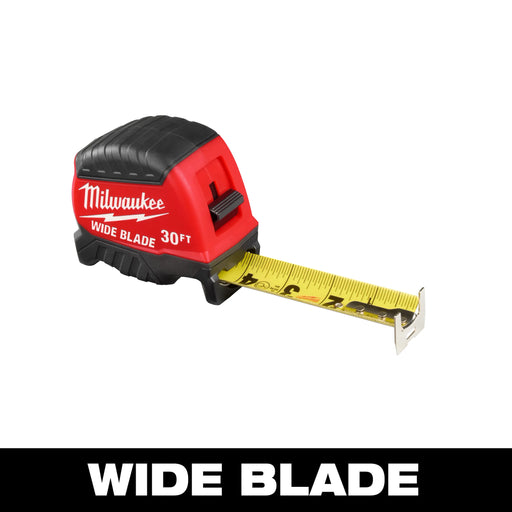 MILWAUKEE 30' Wide Blade Tape Measure