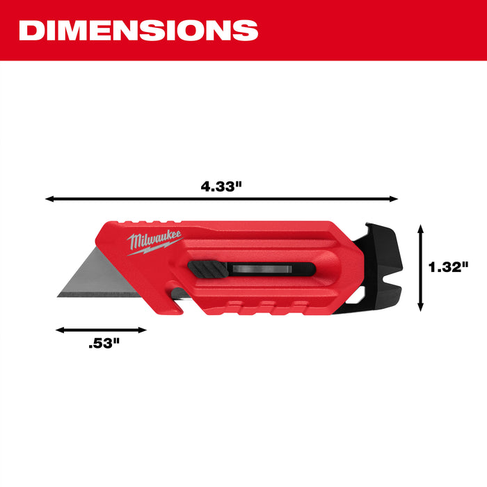 Milwaukee compact side sliding Utlty knife 48-22-1517