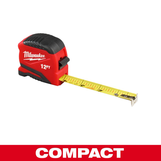 MILWAUKEE 12' Compact Tape Measure