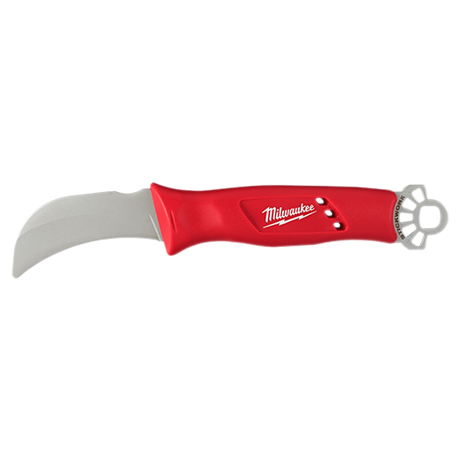 MILWAUKEE Lineman's Hawkbill Knife w/ STICKWORK™ 3-IN-1 Ring