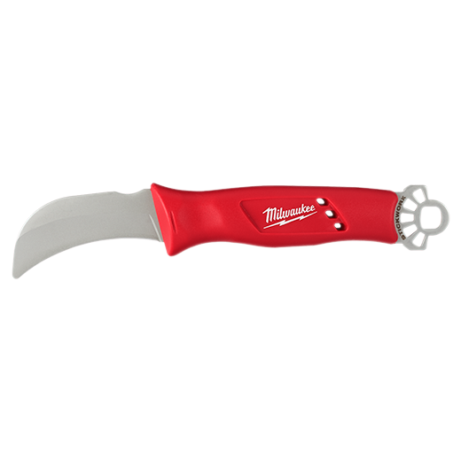 Cuchillo Hawkbill de liniero MILWAUKEE con anillo STICKWORK ™ 3 EN 1