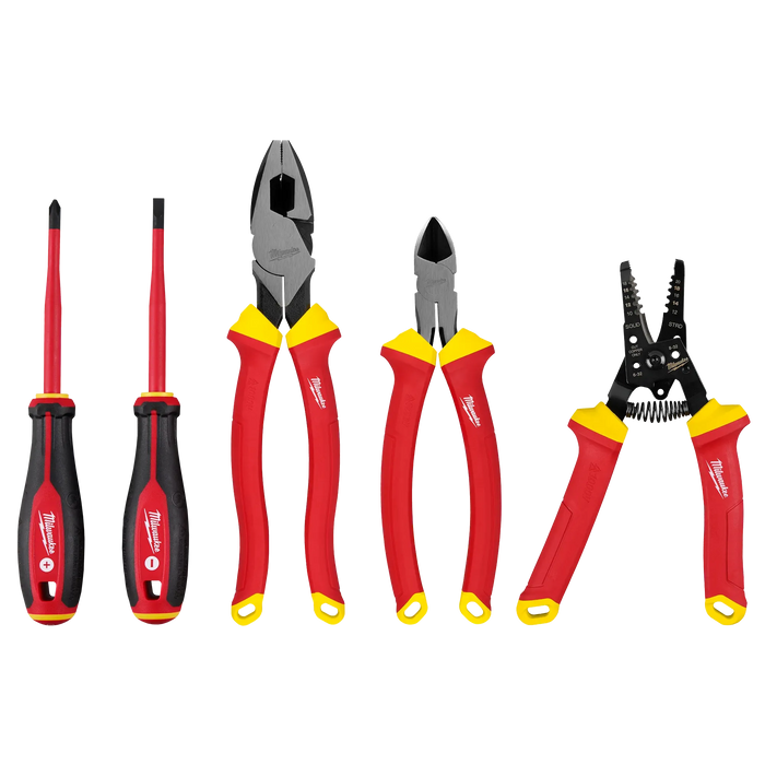 MILWAUKEE 5 PC. 1000V Insulated Hand Tool Set