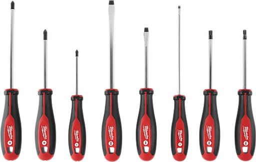 MILWAUKEE 8 PC Screwdriver Kit w/ ECX