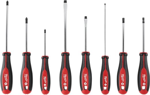 MILWAUKEE 8 PC Screwdriver Kit w/ ECX