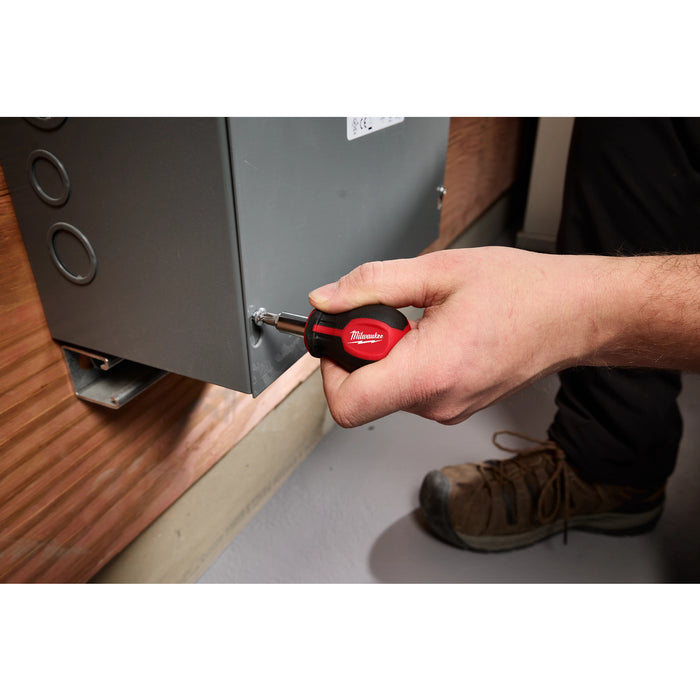 Milwaukee 6in1 Stubby Screwdriver 48-22-2762