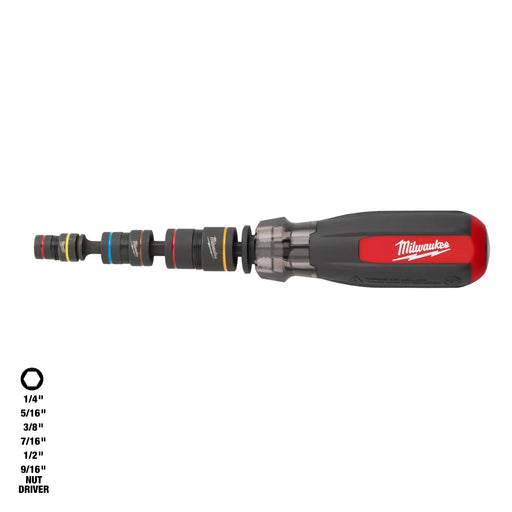 MILWAUKEE Multi-Nut Driver w/ SHOCKWAVE IMPACT DUTY™ Magnetic Nut Drivers