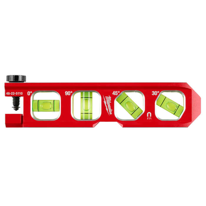 MILWAUKEE 6.5” Pipe Lock Billet Torpedo Level