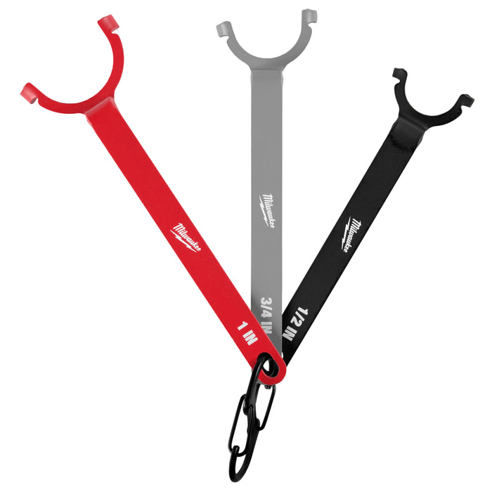 Milwaukee Tools 3 PC. Locknut Wrench Set