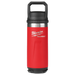 MILWAUKEE PACKOUT™ Red 18oz Insulated Bottle w/ Chug Lid