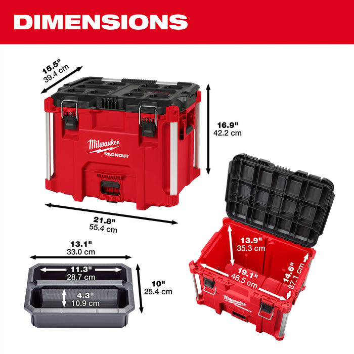 Milwaukee PACKOUT XL Tool Box 48-22-8423