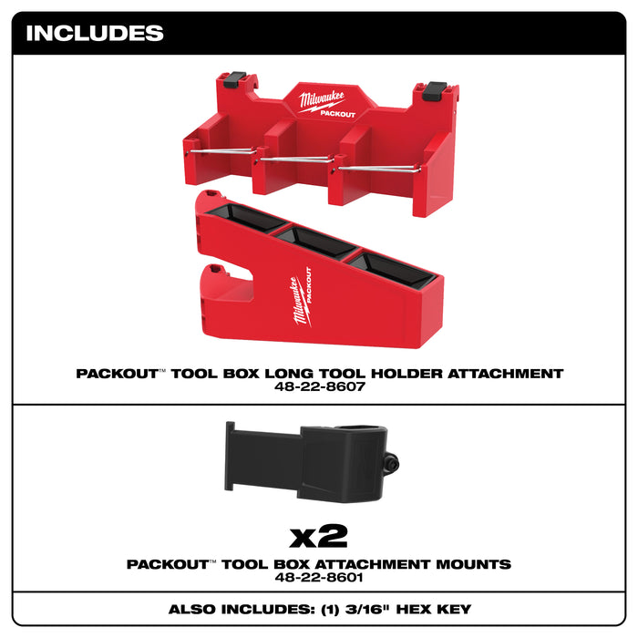 Milwaukee Tool Box Long Tool Holder 48-22-8607