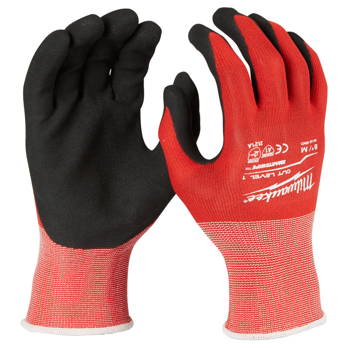 Milwaukee Tools CUT 1 NITRILE GLOVE - 6PK - M 48-22-8901P