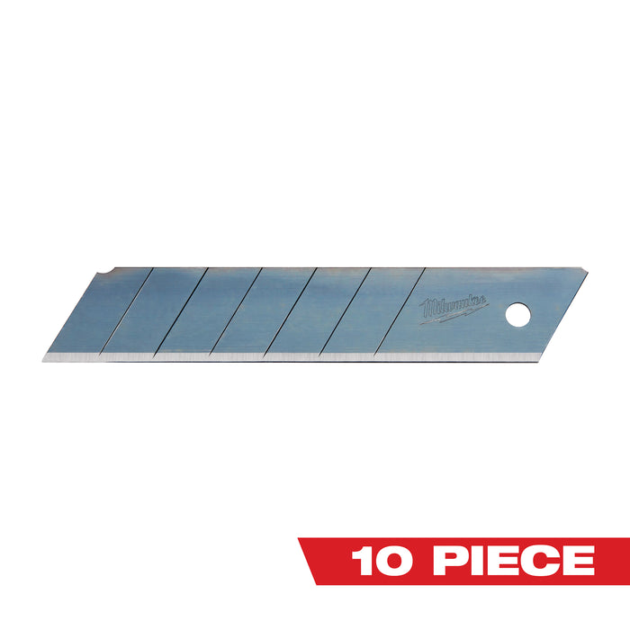 Milwaukee 10 PC PRO SNAP BLADE 25MM 48-22-9125
