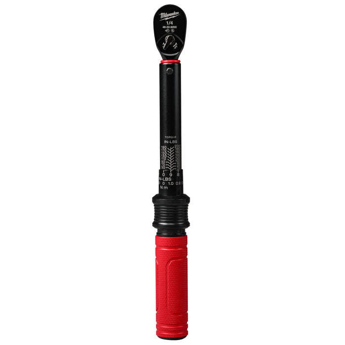 Milwaukee 1/4"DR CLCKTRQ WRNCH 40-200in·lb 48-22-9200