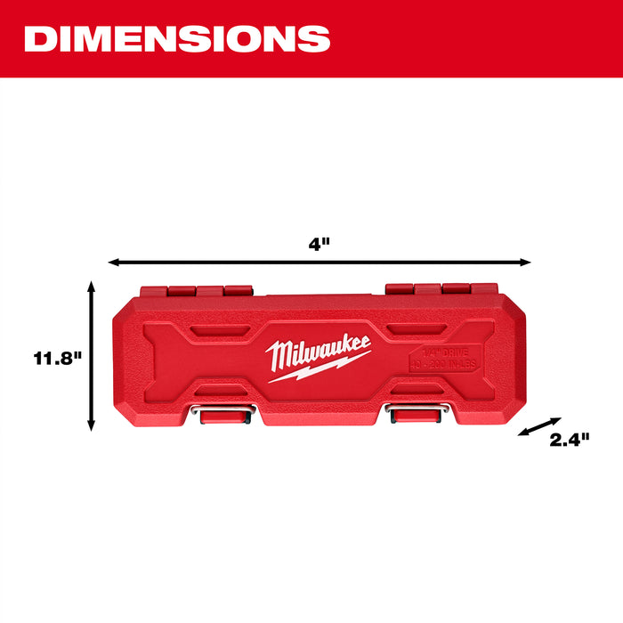 Milwaukee 1/4"DR CLCKTRQ WRNCH 40-200in·lb 48-22-9200