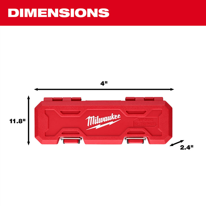 Milwaukee 3/8"DR CLCKTRQ WRNCH 50-250in·lb 48-22-9201