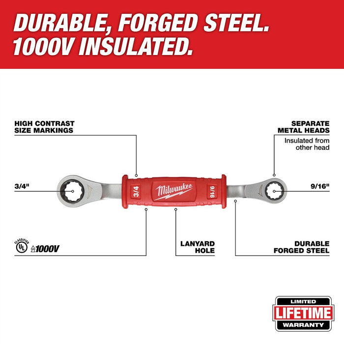 2-in-1 Ratcheting Box Wrench