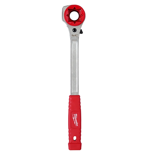 MILWAUKEE Lineman's High-Leverage Ratcheting Wrench w/ Milled Strike Face