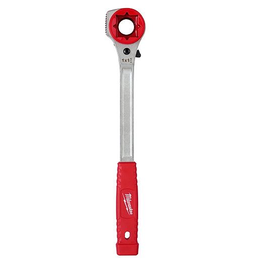 MILWAUKEE Lineman's High-Leverage Ratcheting Wrench w/ Milled Strike Face