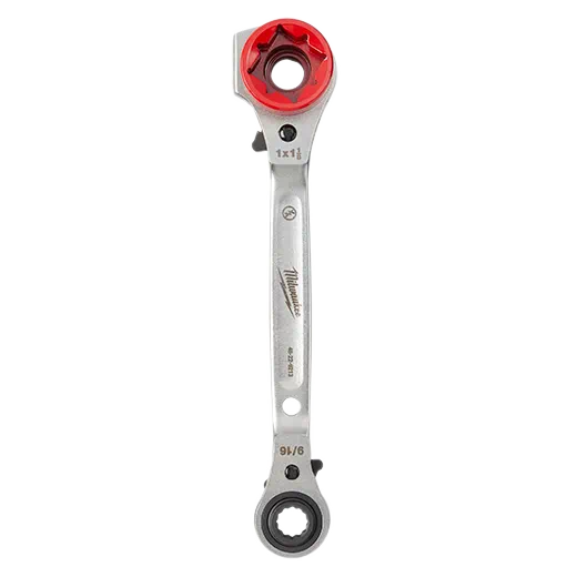MILWAUKEE Lineman's 5-IN-1 Ratcheting Wrench w/ Smooth Strike Face