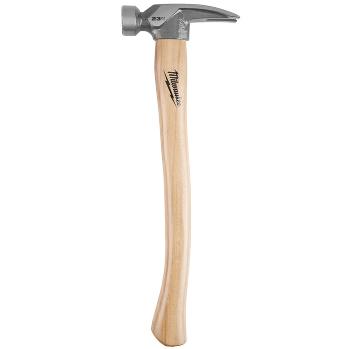 Milwaukee 23oz Milled Face Hickory Handle Framing Hammer