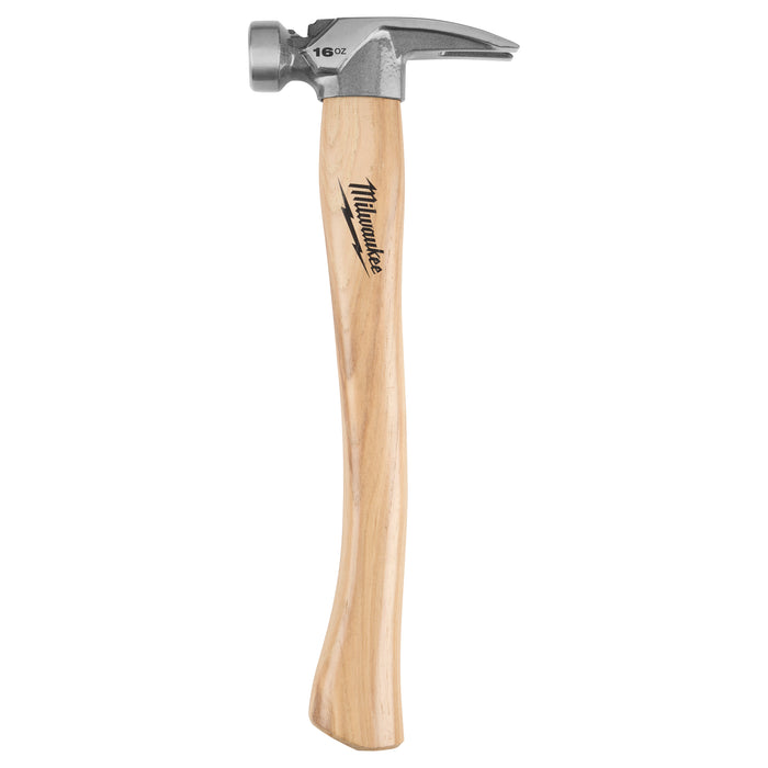 Milwaukee 16oz Smooth Face Hickory Handle Hammer