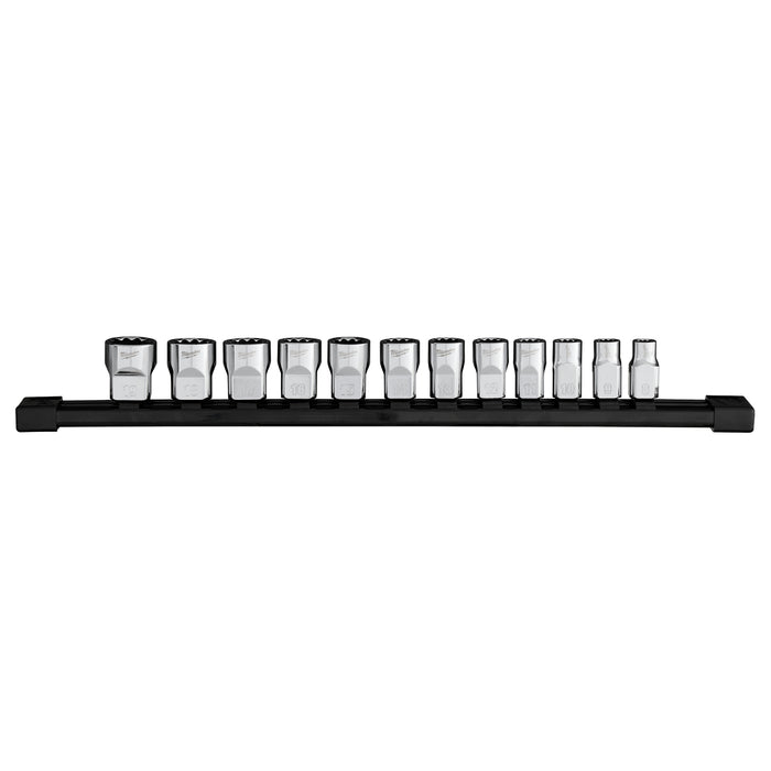 Milwaukee 12pt Socket Set - Metric 48-22-9520