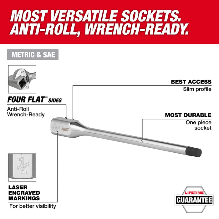 Milwaukee 3/8" Dr 7/32" Hex L Bit Sckt 45-34-1078