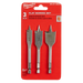 MILWAUKEE 3 PC. Stubby Flat Boring Set