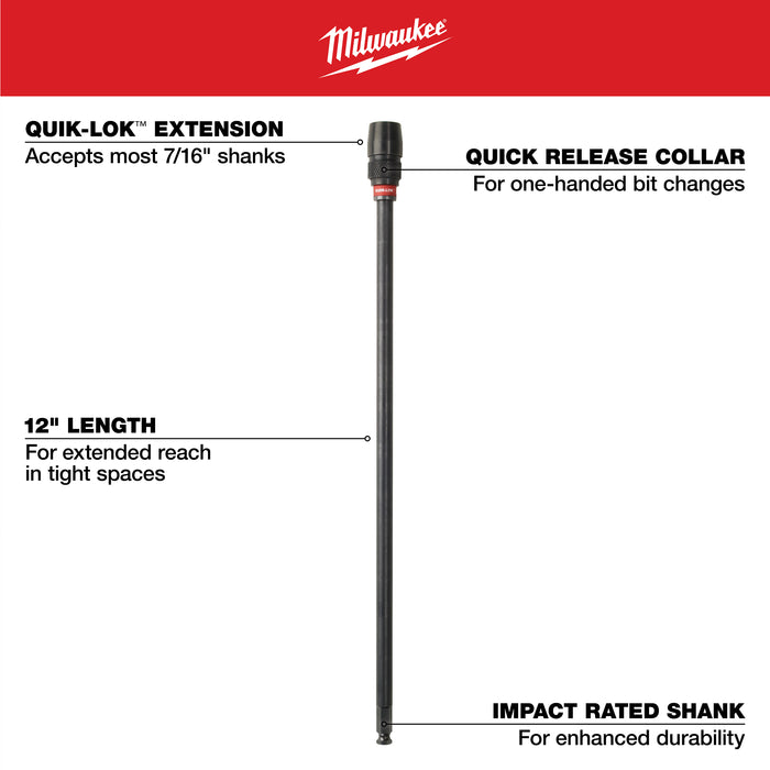 Milwaukee Universal QUIK-LOK Extension 48-28-1020