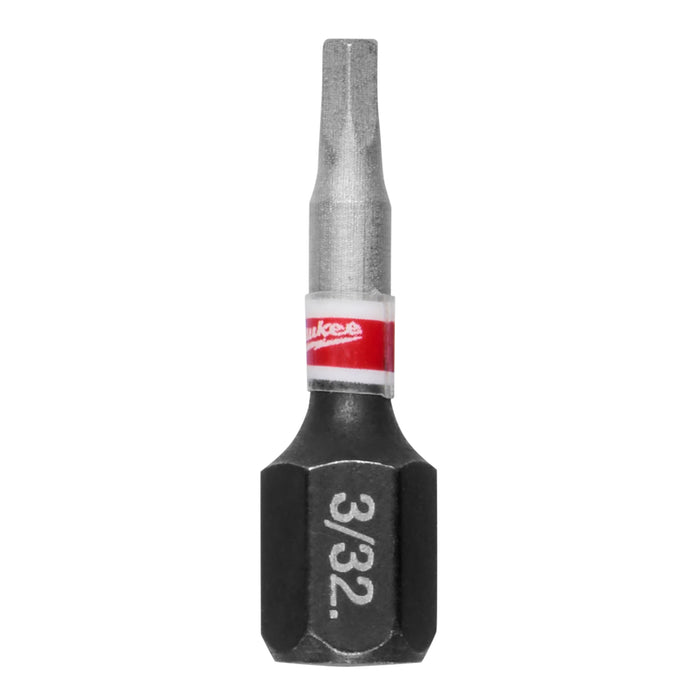 Milwaukee SHOCKWAVE Impact Duty 1" Hex 3/32" Driver Bits 48-32-4702