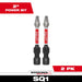 2in SQ1 Impact Bit 2PK