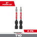 2in T10 Impact Bit 2PK