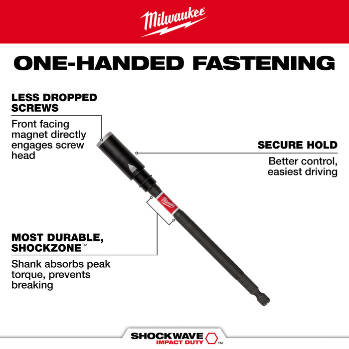 Milwaukee 6" Screw Holding Bit Holder 48-32-7904