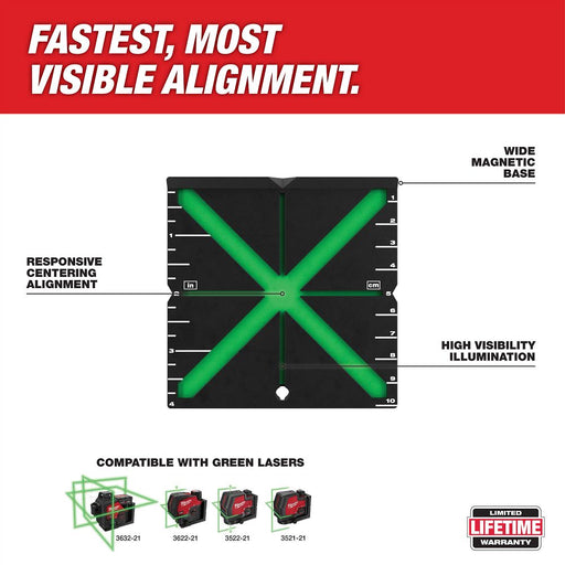 Responsive Laser Alignment Target