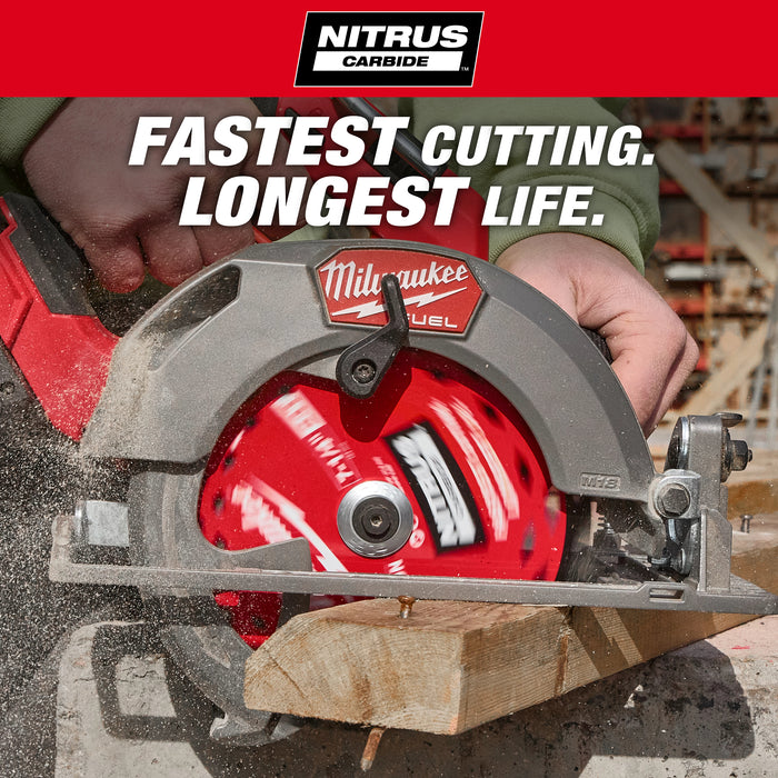 Milwaukee NITRUS™ Carbide Circ Blade 48-40-0752