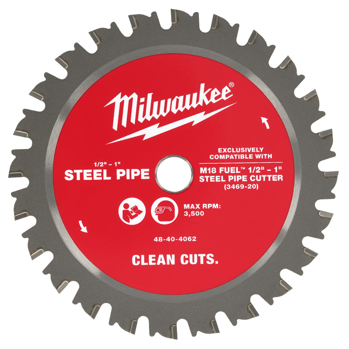 Milwaukee 1/2" – 1" Steel Pipe Cutting Blade 48-40-4062