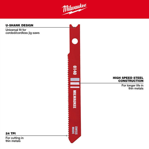 2-3/4", 24 TPI, Jig Saw Blades