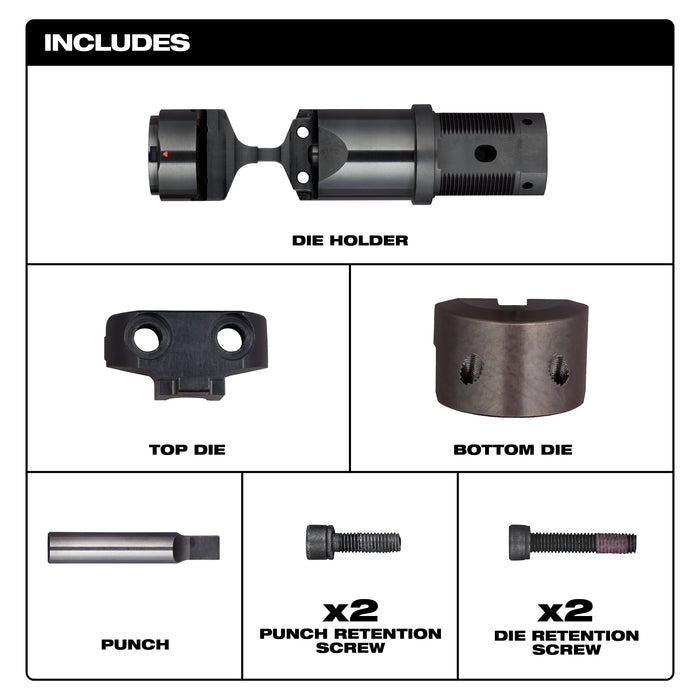 Milwaukee M18 FUEL 10 Ga Die Holder Kit 48-44-0276