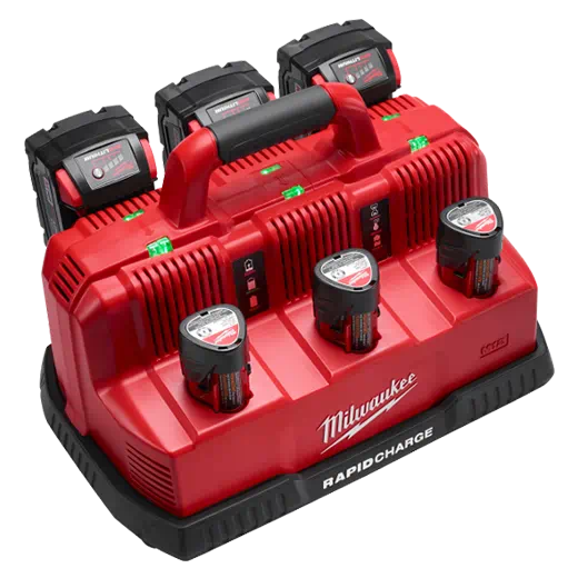 Estación de carga rápida MILWAUKEE M18™ y M12™