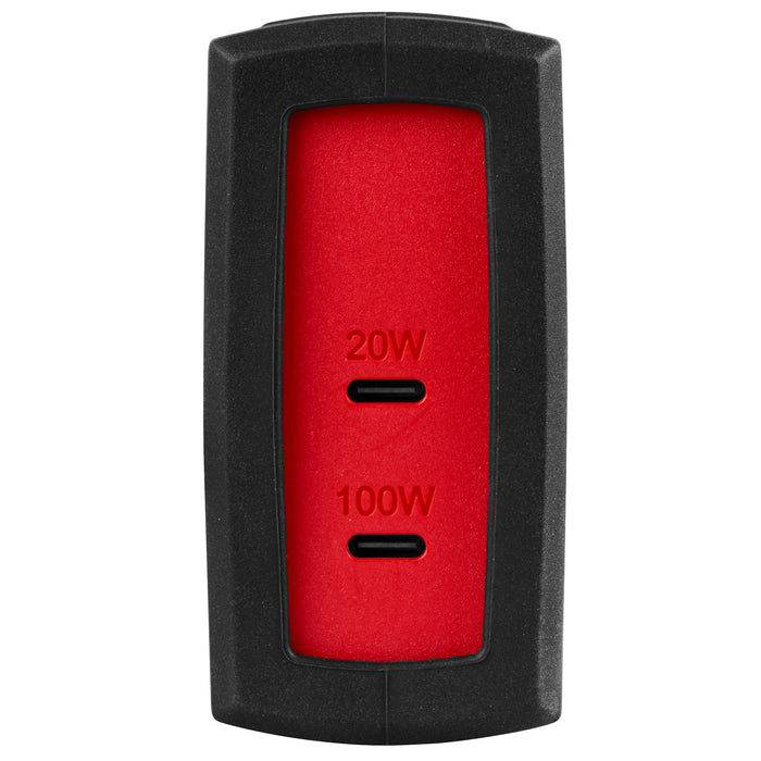 Milwaukee Tools 120W USB-C 2-Port Wall Adapter