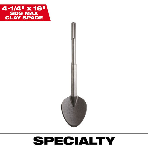 SDSMAX Clay Spade
