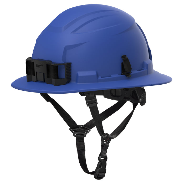 Milwaukee BLUE FULL BRIM HELMET CLASS E 48-73-1655