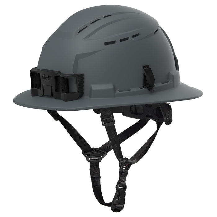 Milwaukee GRAY FULL BRIM HELMET VNT CLS C 48-73-1664