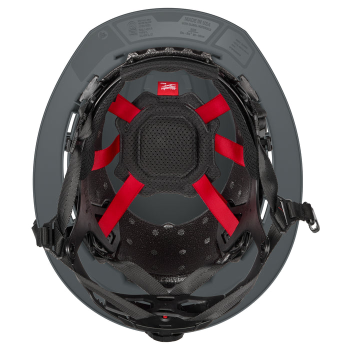 Milwaukee GRAY FULL BRIM HELMET VNT CLS C 48-73-1664