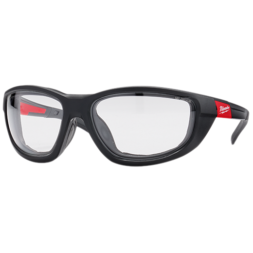 MILWAUKEE Performance Safety Glasses w/ Gasket - Fog-Free Lenses