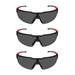 3PK Tinted Anti-Scratch Glasses