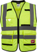 Hi Vis Yellow Prfrm Safety Vest-S/M