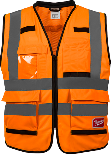 MILWAUKEE Class 2 High Visibility Performance Safety Vest (ANSI & CSA)