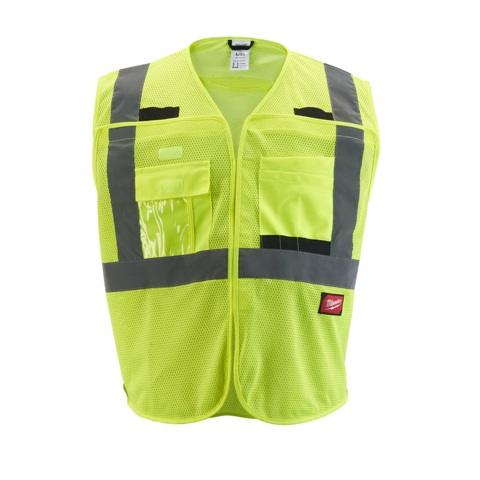 Milwaukee BRKAWAY YELLOW MESH VEST-4XL/5XL 48-73-5124